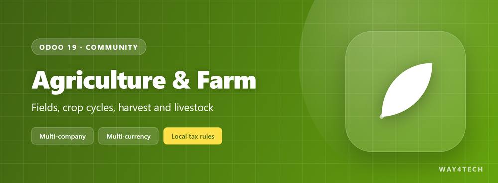 Agriculture & Farm Management in Odoo
