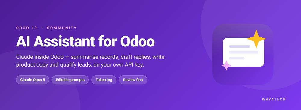 AI Assistant for Odoo in Odoo