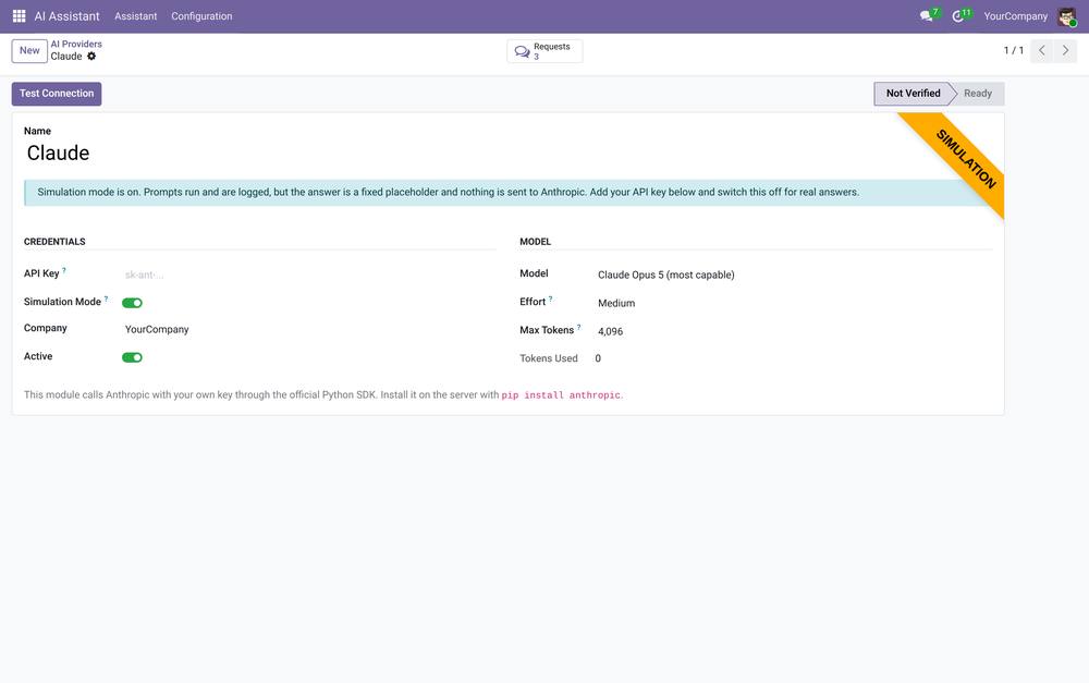 AI Assistant for Odoo screenshot 2