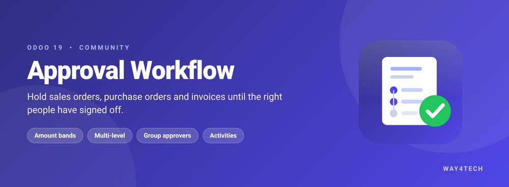 Approval Workflow in Odoo