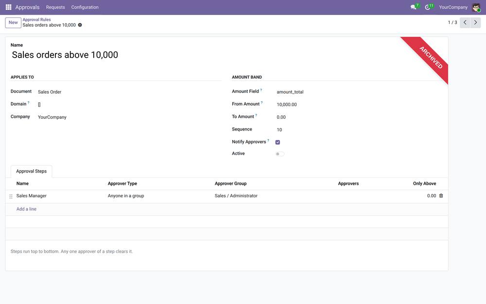 Approval Workflow screenshot 3