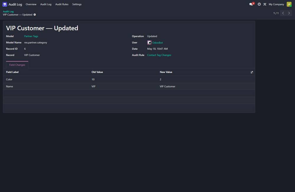 Audit Log & Access Tracking screenshot 3