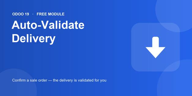 Auto-Validate Delivery on Sale Confirm in Odoo