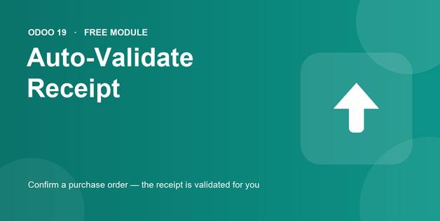 Auto-Validate Receipt on Purchase Confirm in Odoo