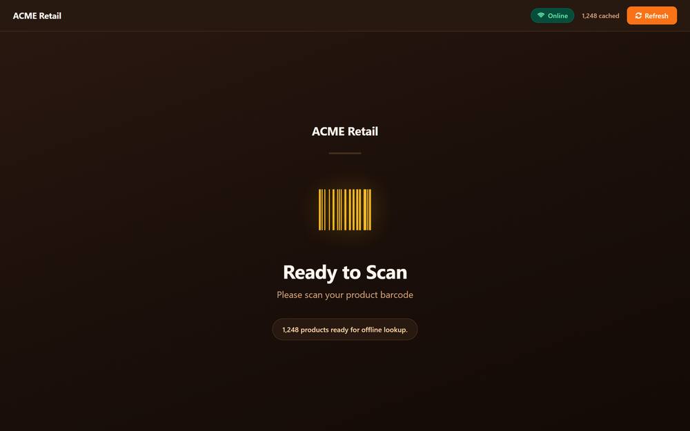 Barcode Price Checker Kiosk - Self-Service & Offline screenshot 1