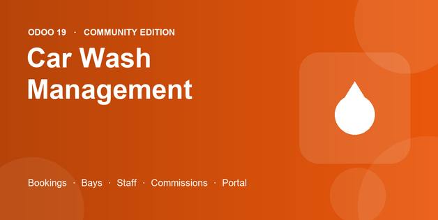 WT Car Wash Management in Odoo