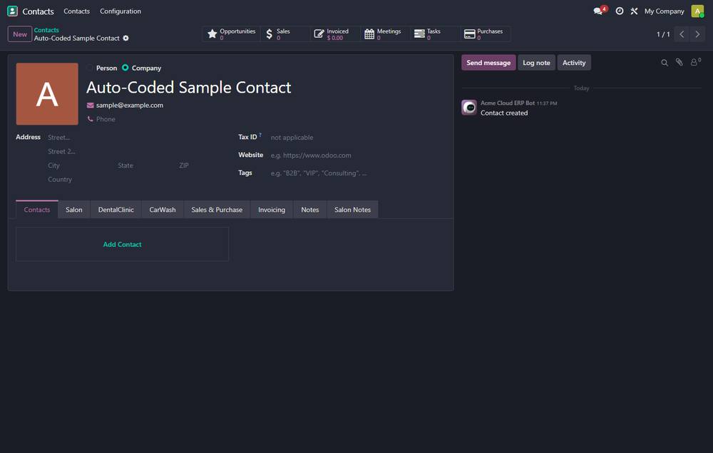 Duplicate Customer Warning screenshot 1