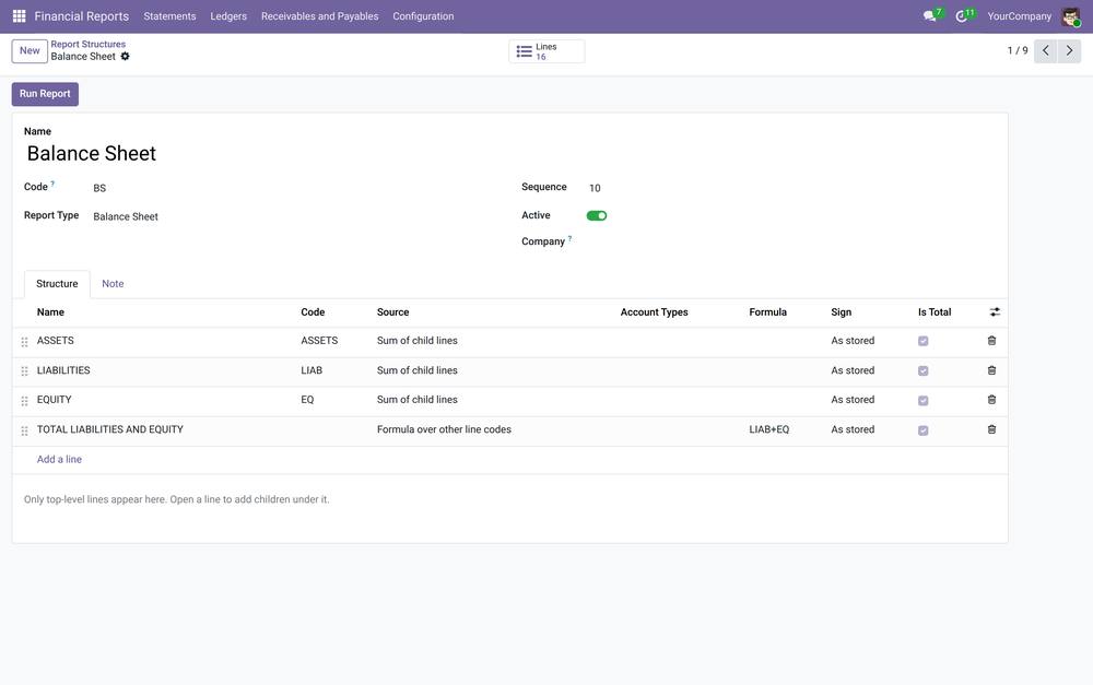 Dynamic Financial Reports screenshot 3