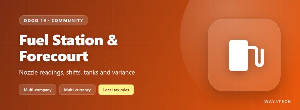 Fuel Station & Petrol Pump Management in Odoo