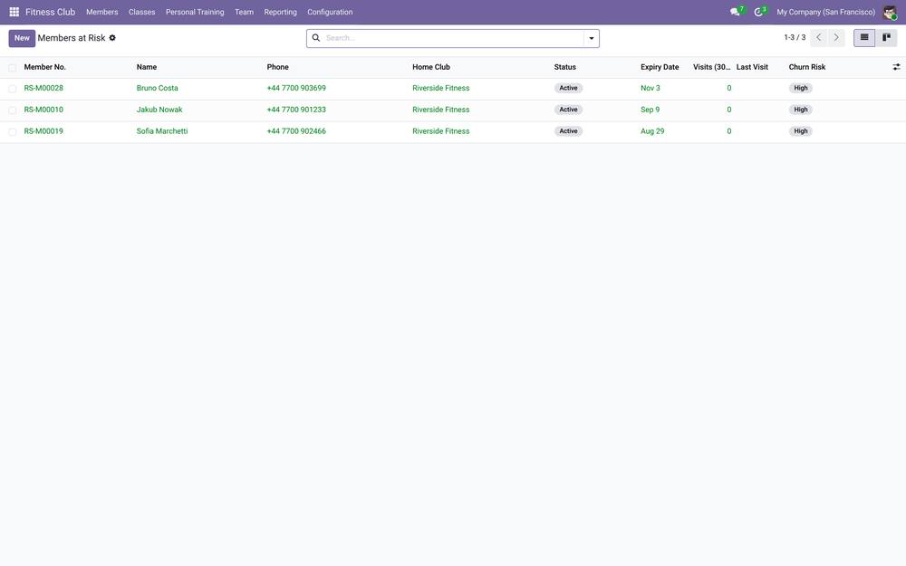 Gym & Fitness Club Management screenshot 1