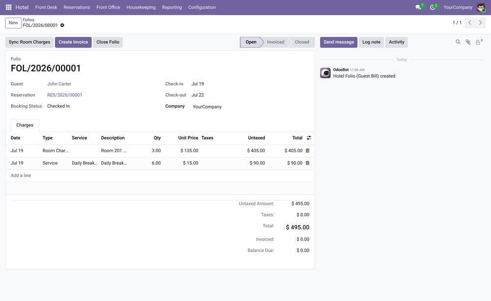 Hotel Management screenshot 3