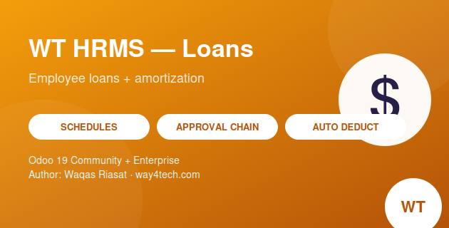 WT HRMS Loans in Odoo