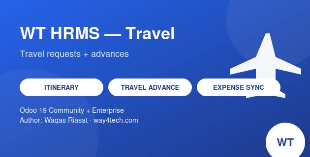 WT HRMS Travel in Odoo
