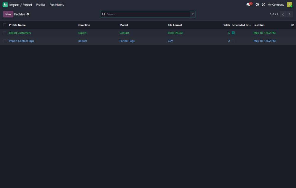 Import / Export Power Tools screenshot 1