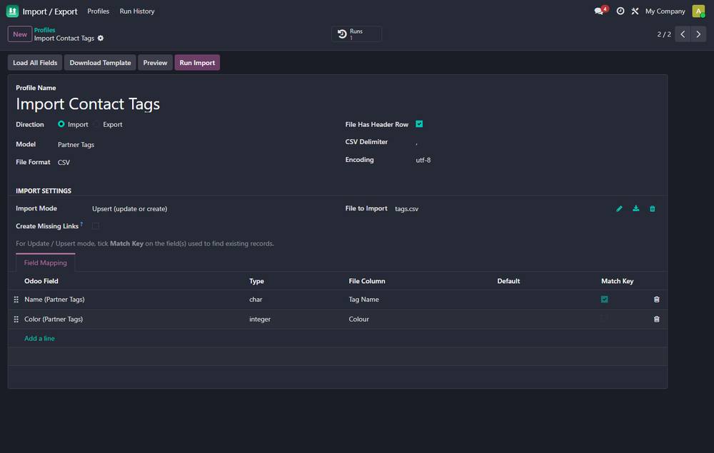 Import / Export Power Tools screenshot 2
