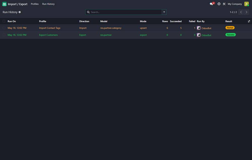 Import / Export Power Tools screenshot 3