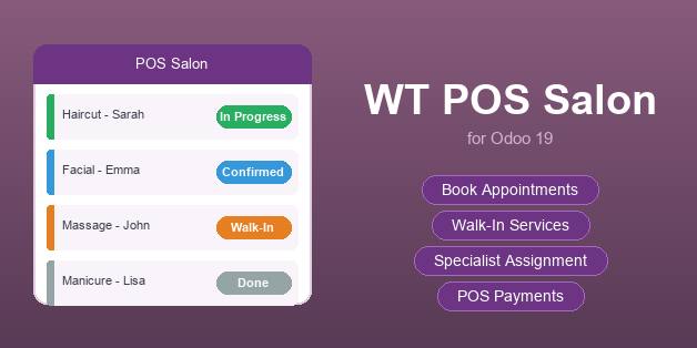 WT POS Salon in Odoo