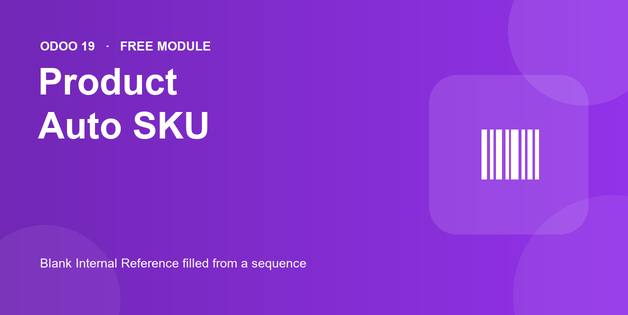 Product Auto SKU in Odoo
