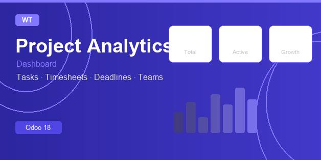 WT Project Analytics Dashboard in Odoo