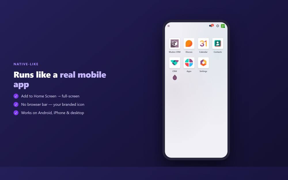 PWA Mobile App + Real-Time Push Notifications screenshot 3