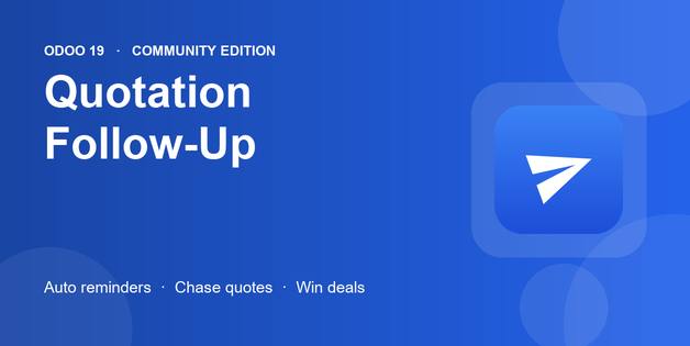 Quotation Follow-Up - Auto Reminders for Sales in Odoo