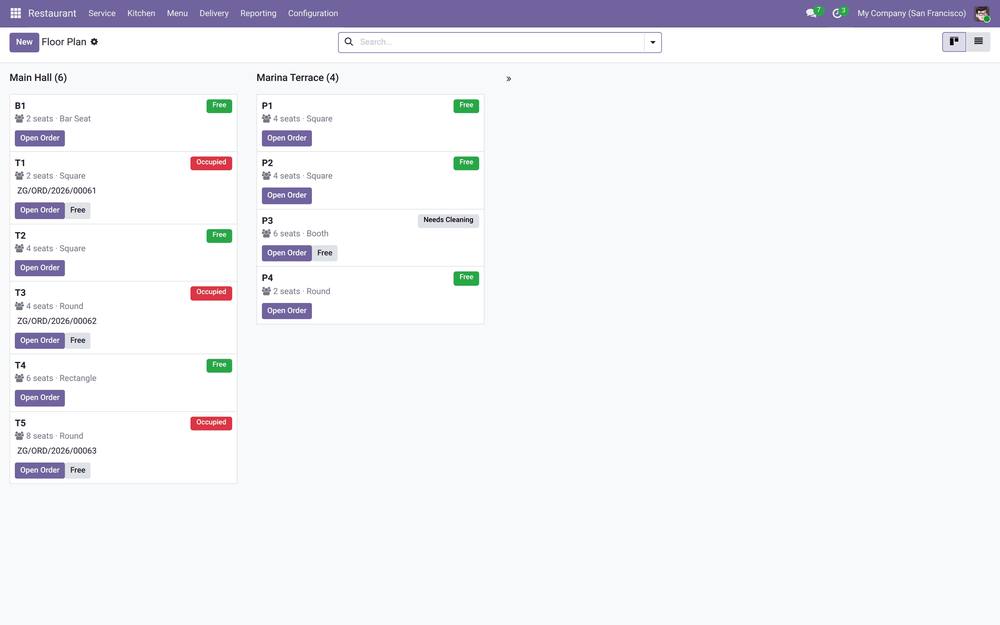 Restaurant & Cloud Kitchen Management screenshot 1