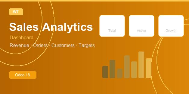 WT Sales Analytics Dashboard in Odoo