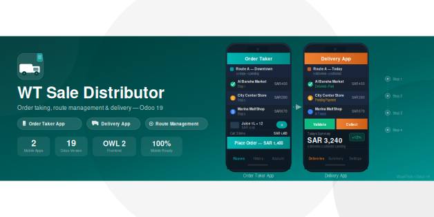 WT Sale Distributor in Odoo