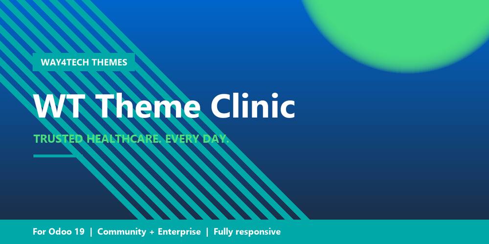 WT Theme Clinic in Odoo