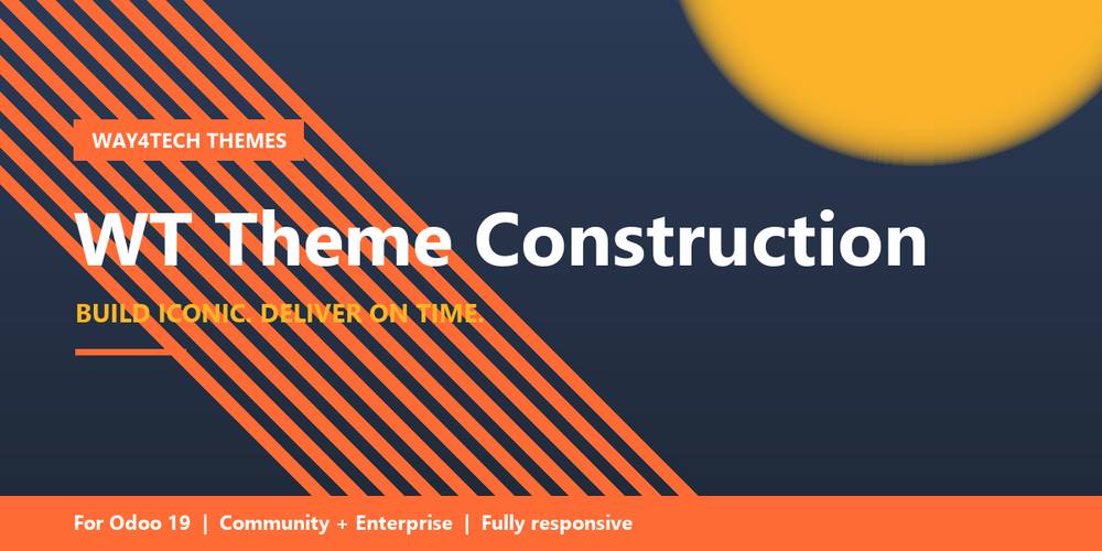 WT Theme Construction in Odoo