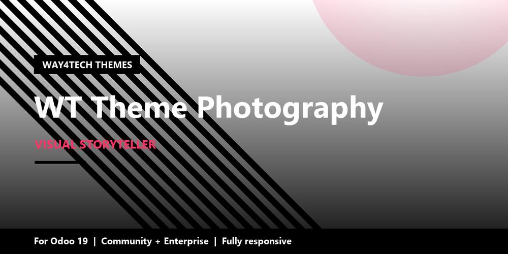 WT Theme Photography in Odoo