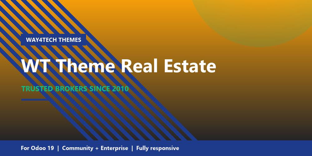 WT Theme Real Estate in Odoo