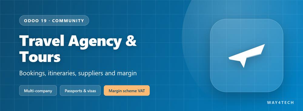 Travel Agency & Tour Operator Management in Odoo